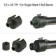 Ruger .22 Mark I Bull Barrel Adapter 1/2x28 TPI + Thread Protector
