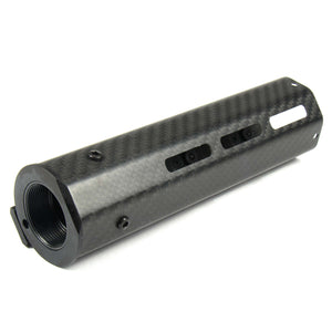 AR-15 7" Length 8 Angled Carbon Fiber M-LOK Handguard - Free Float