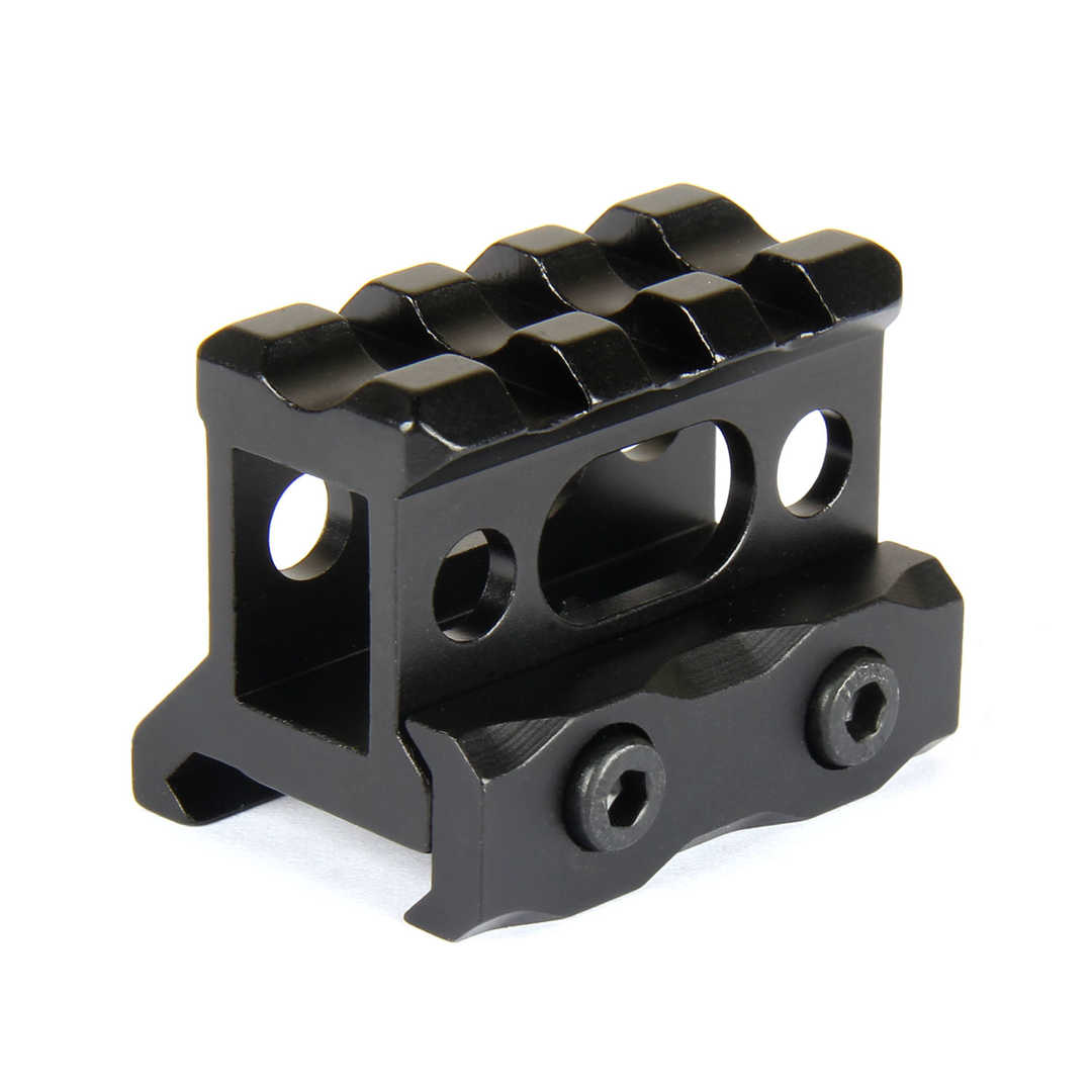 thumbnail image 2 of See Through Flat-Top Riser Rifle Base 14 Slots Picatinny Weaver Scope... 2 of 11