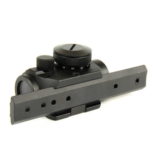 Ruger 1022 10/22 Base Mount + 4MOA Red Green Dot Reflex Sight Low Profile Picatinny Mount