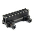 Flat top 1" See Through Riser Scope Rail Mount 8 slot Picatinny Weaver