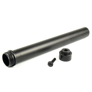 A2 Style Fixed Stock Buffer Tube + Spacer + Screw with Gas Port