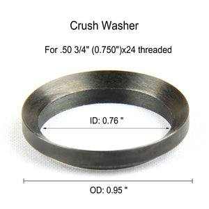 5 Piece Crush Washer for .50 Beowulf & .450 Bushmaster