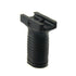 Short Vertical Foregrip Fit Picatinny Rail - Height 2.5" - BLACK