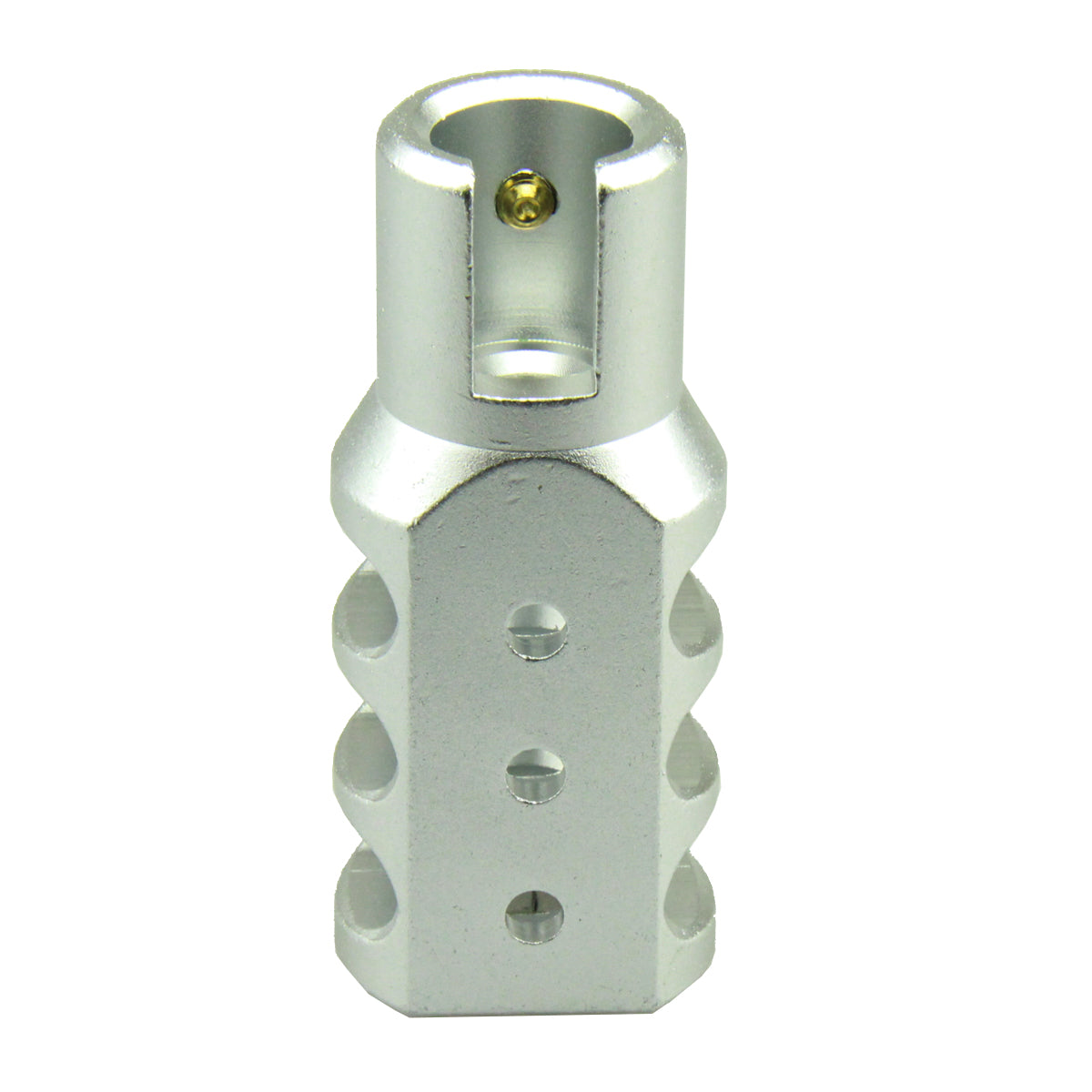 Ruger 1022 10/22 Aluminum T6 Muzzle Brake Black Hard Anodized Surface Ruger 1022 10/22 Aluminum T6 Muzzle Brake Black Hard Anodized Surface
