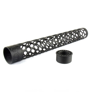 AR-15 15" Free Float Round Hollow Out Handguard