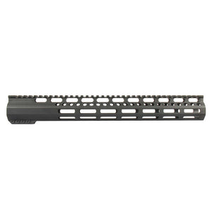 AR-15 MLOK Slim Light Handguard Full Top Rail (ML43) - Free Float 7.2" & 10" & 12.5" & 15" & 16.5"
