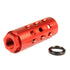 RED 1/2"x28 or 1/2"x36 or 5/8"x24 Thread Muzzle Brake For .223/5.56 or 9mm or .308 338 7.62 300