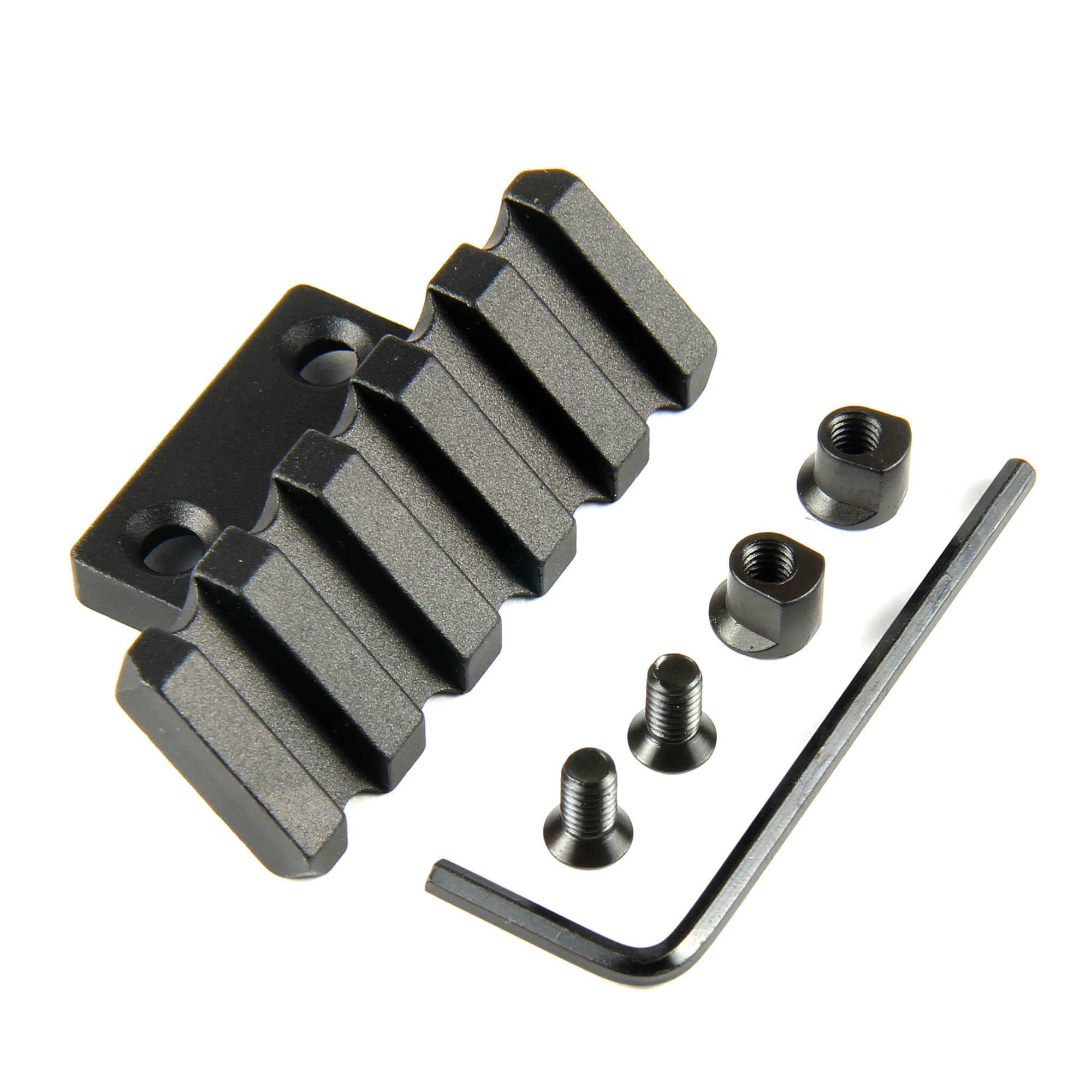 KeyMod 5 Slots 45 Degree Offset Weaver Mount – TACFUN