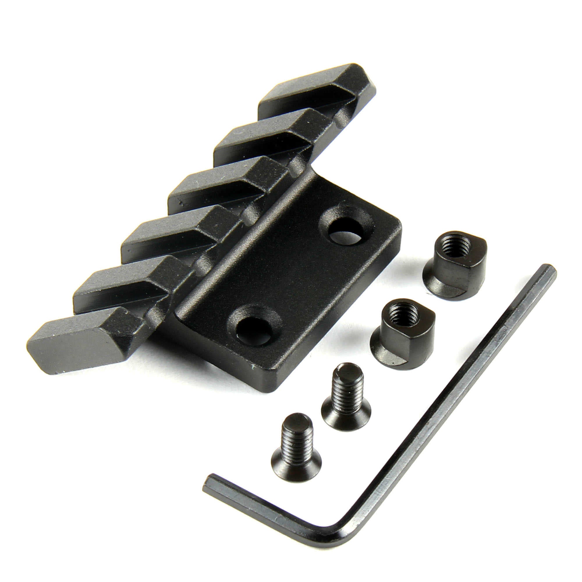 KeyMod 5 Slots 45 Degree Offset Weaver Mount – TACFUN