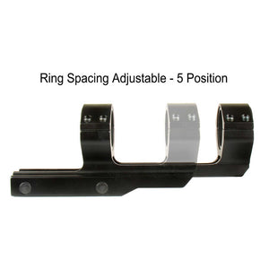 5 Position Ring Spacing Adjustable Cantilever Offset 1"&30MM Weaver Scope Mount