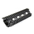 AR-15 6.7" Carbine 2pc Drop-In Handguard, Extended Top Rail, for ROUND End Cap