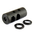 2.1" Short Version Muzzle Brake 1/2x28 TPI for .223