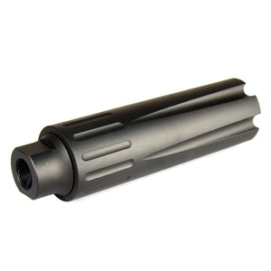 9/16x24 TPI 4.5" Extra Long Low Concussion Linear Compensator Muzzle Brake For .40