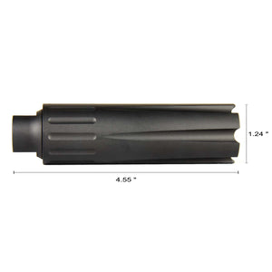 9/16x24 9/16-24 TPI Fits Glock S&W 40 .40 Muzzle Brake Compensator Al Tan 9/16x24 9/16-24 TPI Fits Glock S&W 40 .40 Muzzle Brake Compensator Al Tan