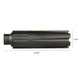 9/16x24 TPI 4.5" Extra Long Low Concussion Linear Compensator Muzzle Brake For .40