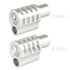 SILVER Aluminum 1911 .45 ACP Muzzle Brake Compensator