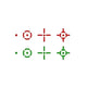 Reflex Red/Green Laser Sight w/ 4 Reticles