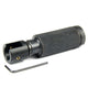 Ruger 1022 10-22 Muzzle Brake Adapter + Krinkov Style 2PC Compensator 1/2"x28 TPI