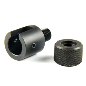 thumbnail image 2 of DB TAC Competition Muzzle Brake For Ruger 10/22 - 1/2x28 TPI Threads, Includes Crush Washer 2 of 6