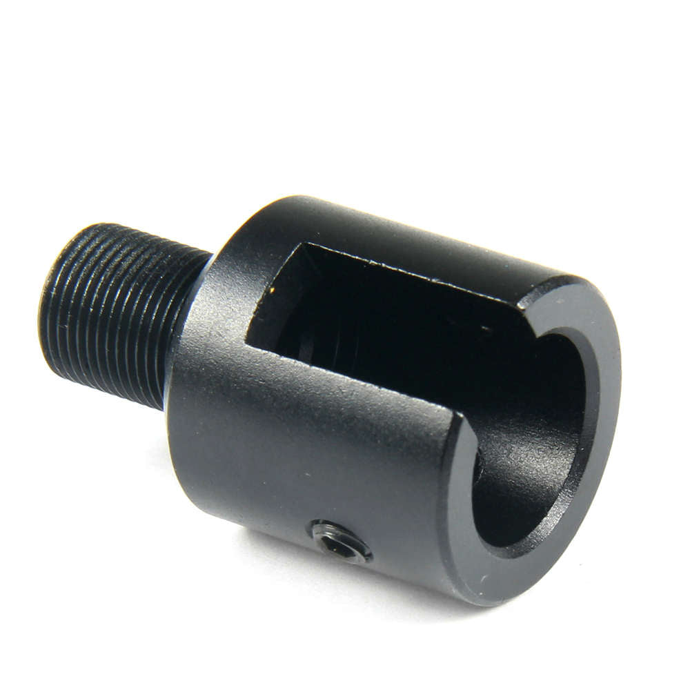 Aluminum Muzzle Brake Adapter For Ruger 10/22 – 1/2x28 Thread With Lock Nut 4 thumbnail image