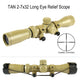 TAN Mosin Nagant 2-7x32 Long Eye Relief Scope