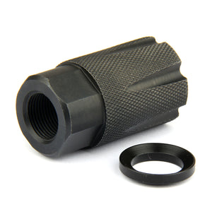 1/2"x28 Thread Compact Style Muzzle Brake For .223/5.56