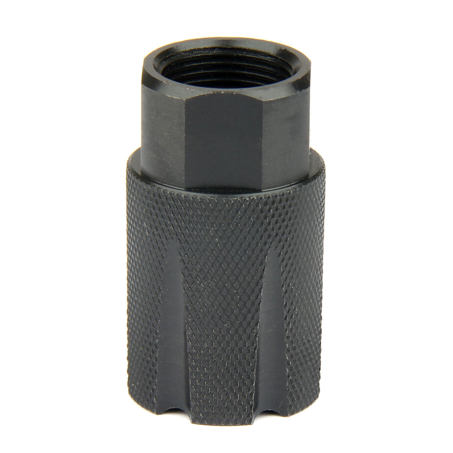 DB TAC Stainless Steel Shark Muzzle Brake For .308, 5/8x24 TPI Thread