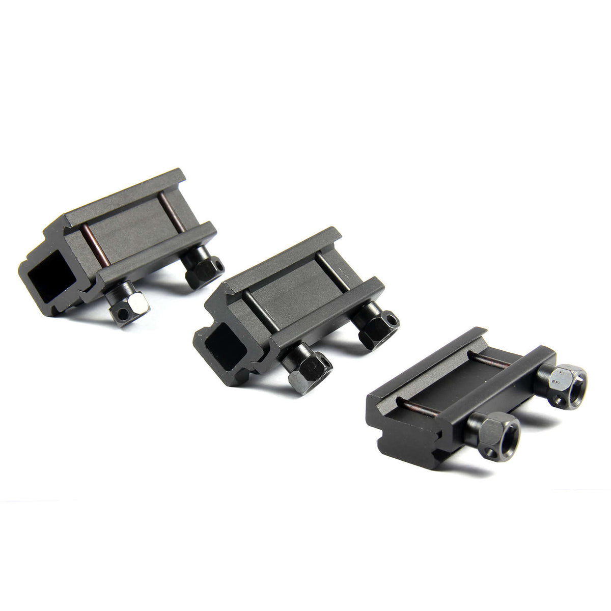 See-Thru Riser Base Picatinny Weaver Rail Scope Mount 5 Slots – TACFUN