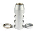 Stainless Steel 1/2"x28 or 5/8"x24 Thread Compact Style Muzzle Brake For .223/5.56 or .308