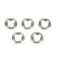 1/2"x28 Stainless Steel Muzzle Device Jam Nut for .223 5.56 - 5PCS
