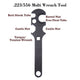 Steel Heavy Duty Multi Combo Purpose Wrench Tool for .223 - W635