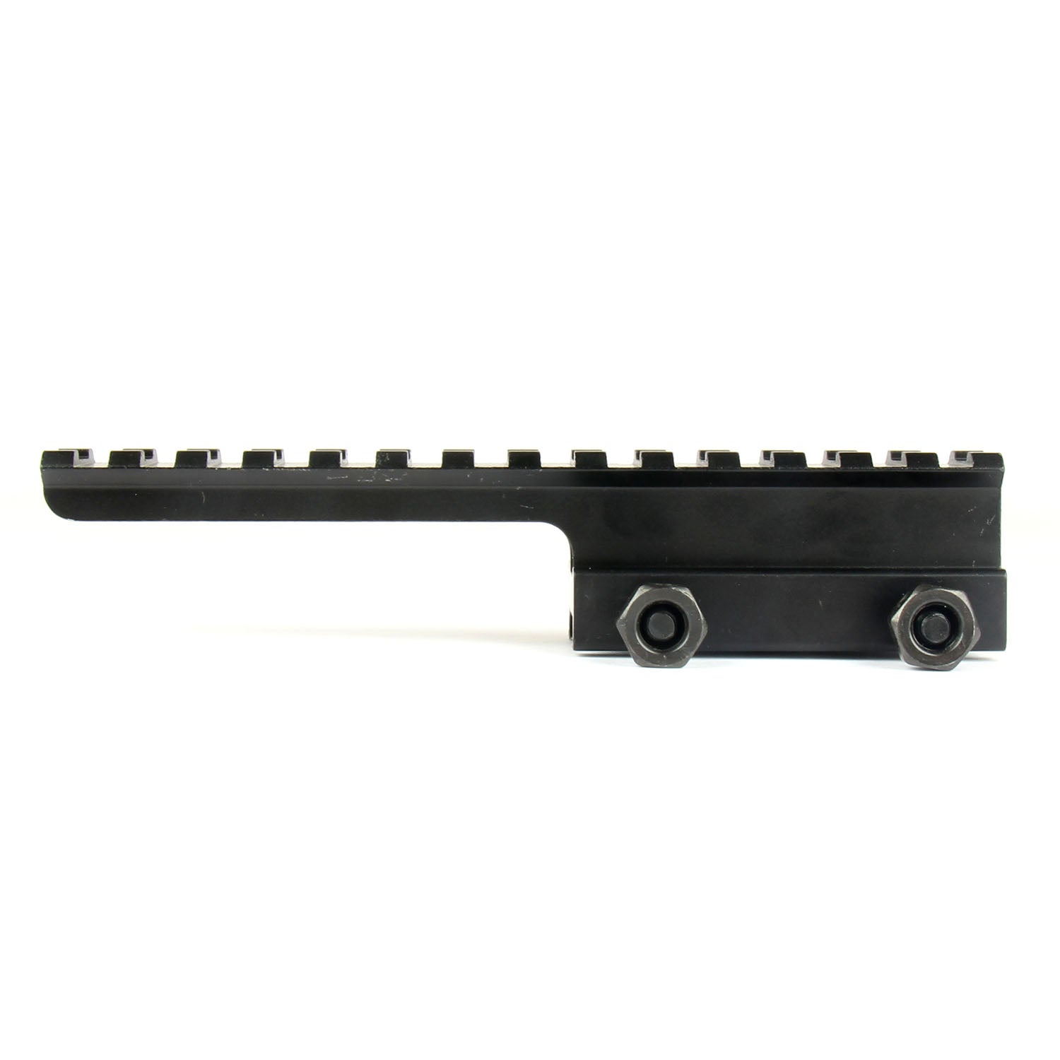 See-Thru 1 inch Riser Base Picatinny Weaver Rail Scope Mount 14 Slots ...