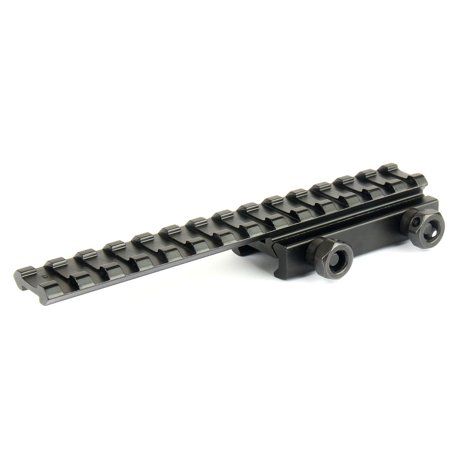 See-Thru 1/2 inch Riser Base Picatinny Weaver Rail Scope Mount 14 Slot ...