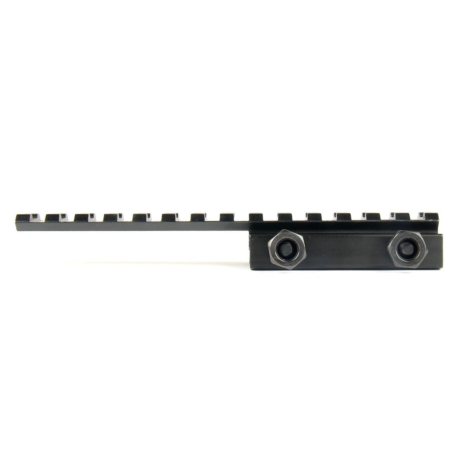 See-Thru 1/2 inch Riser Base Picatinny Weaver Rail Scope Mount 14 Slot ...