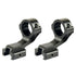Scope High Performance Reversible Picatinny Cantilever Ring Mount for 25mm Tube