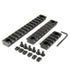 3PCS Combo M-Lok Aluminum Rail Mount Handguard Section 5,9,13 Slot Picatinny Weaver