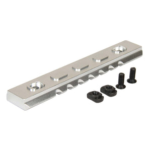 Silver M Lock Hand Rails SILVER 3PCS COMBO M-Lok ALUMINUM Rail Mount Handguard Section 7 3 3 Sl ...